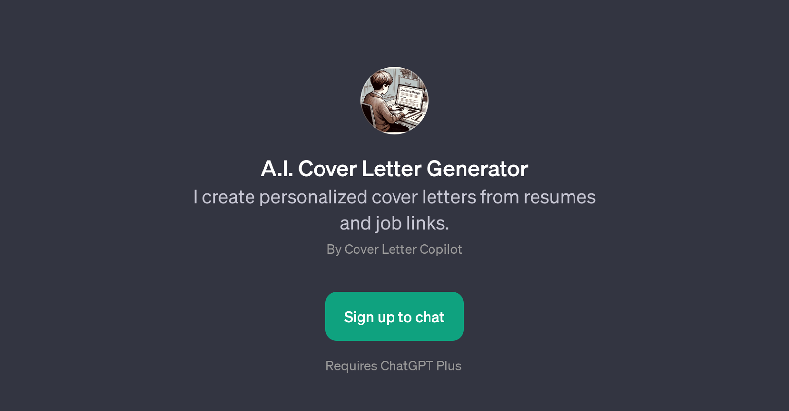 A.I. Cover Letter Generator image