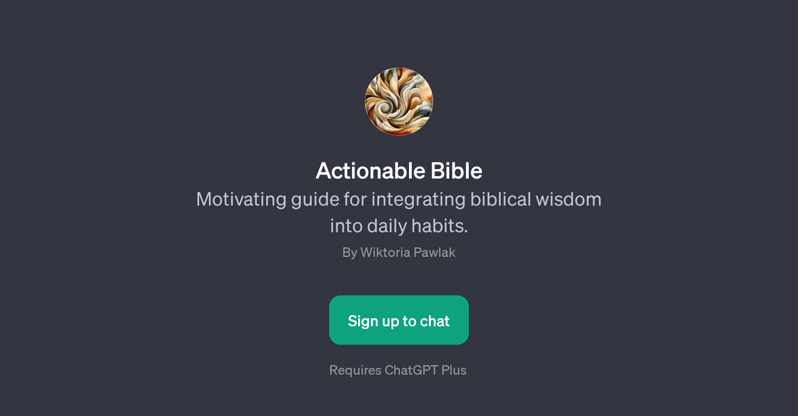 Actionable Bible image