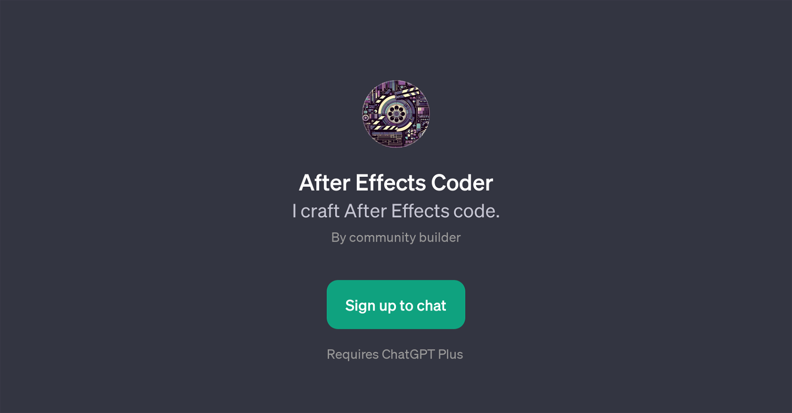 After Effects Coder image