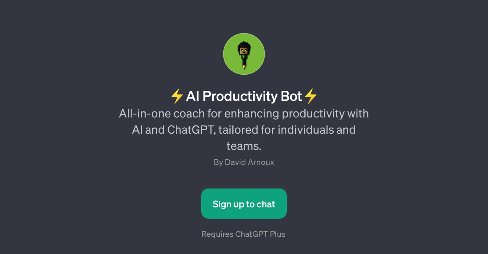 AI Productivity Bot image