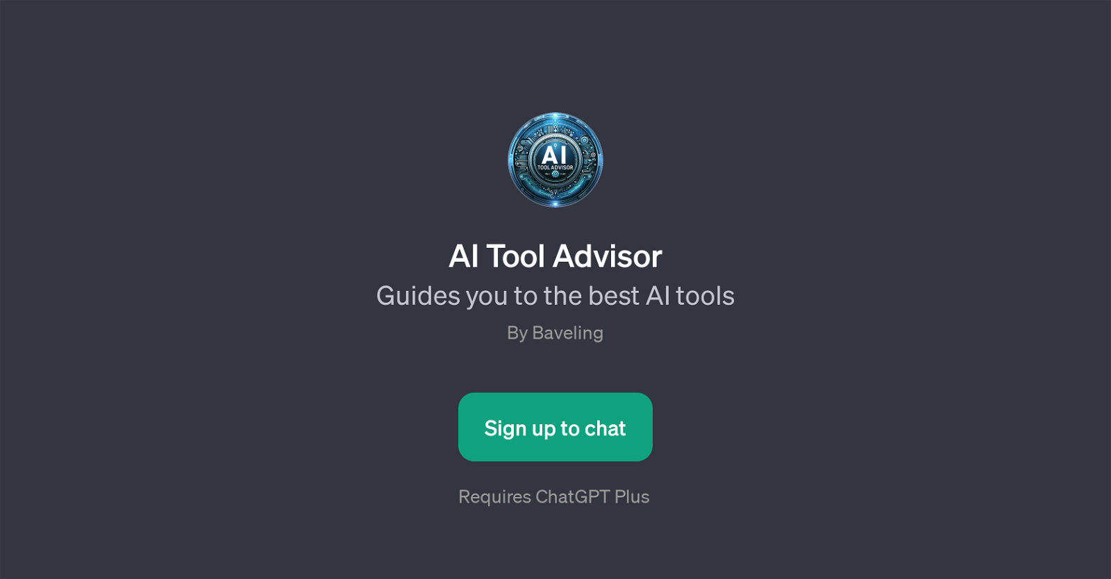 AI Tool Advisor image