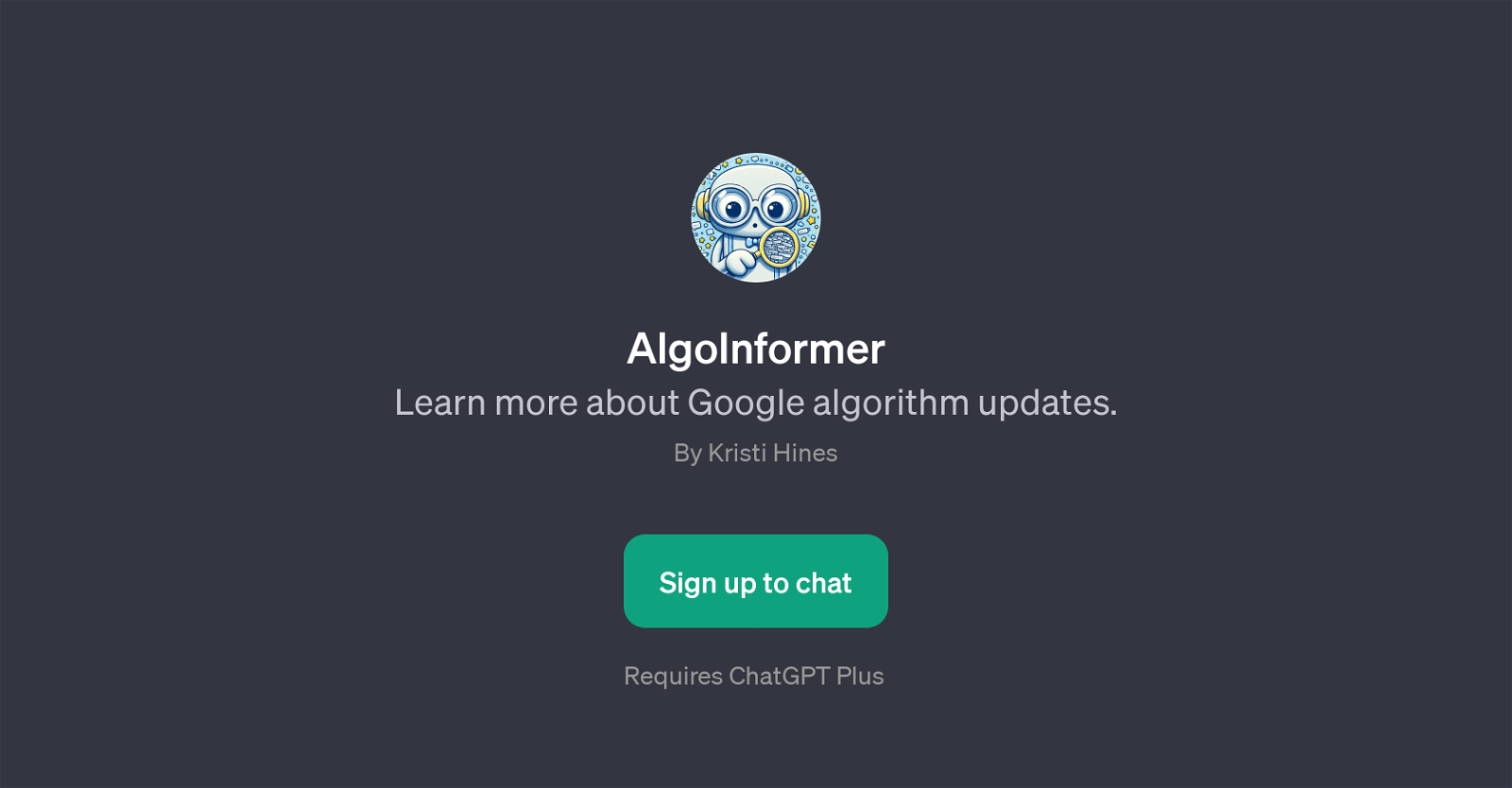 AlgoInformer image