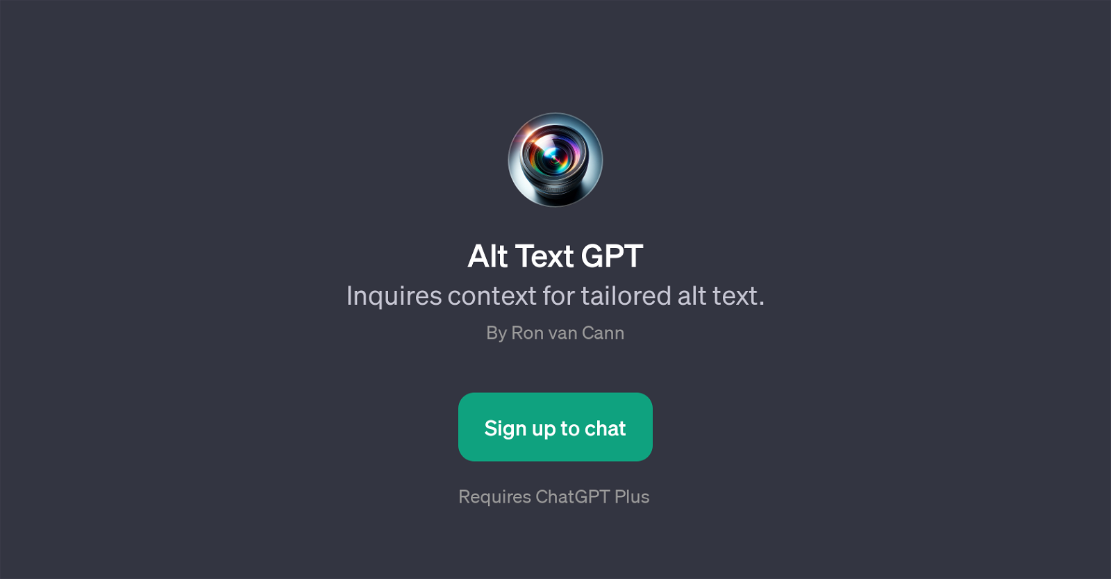 Alt Text GPT image