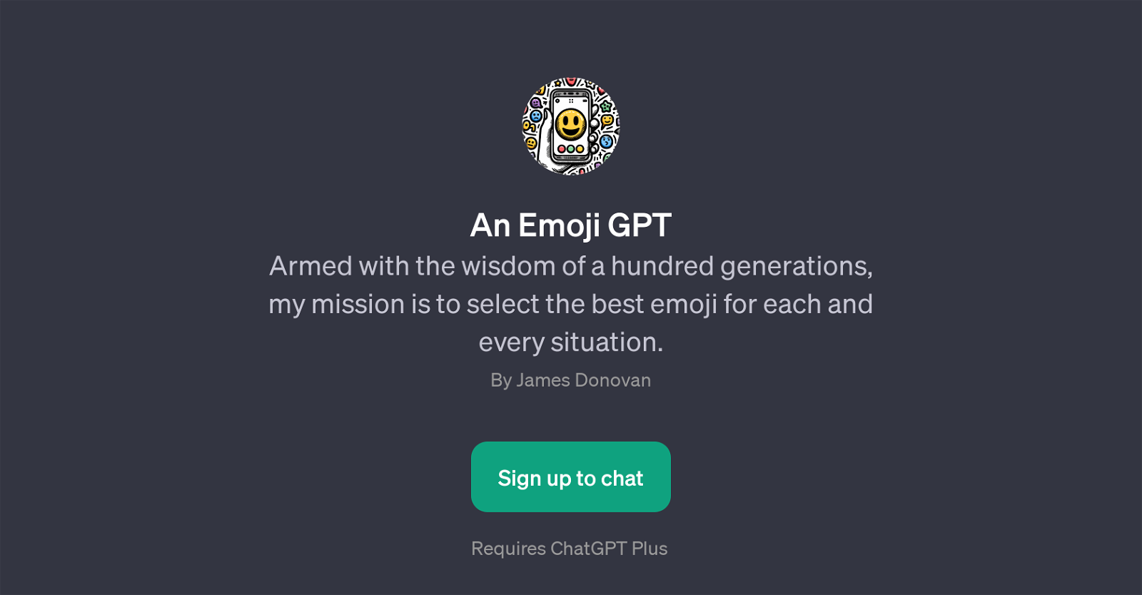 An Emoji GPT image