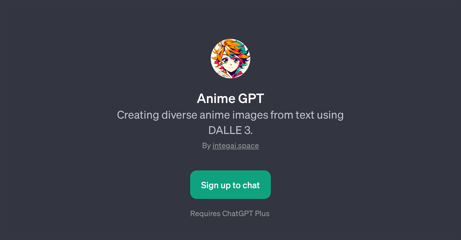 Anime GPT image