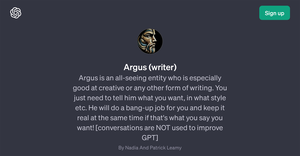 Argus (writer)