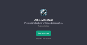 Article Assistant