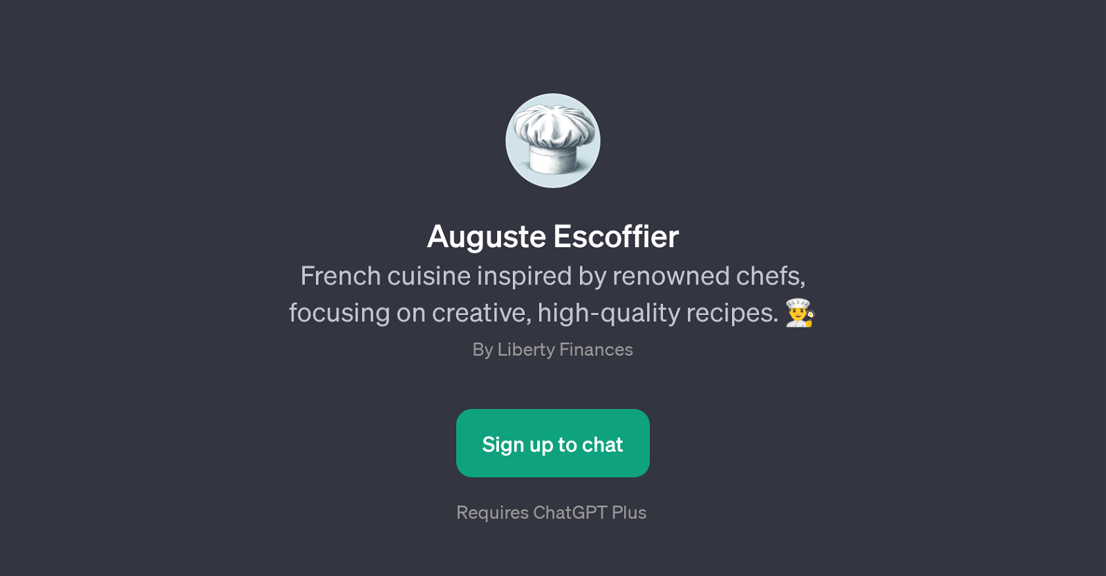 Auguste Escoffier image