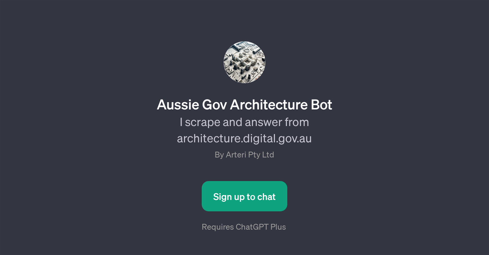 Aussie Gov Architecture Bot image