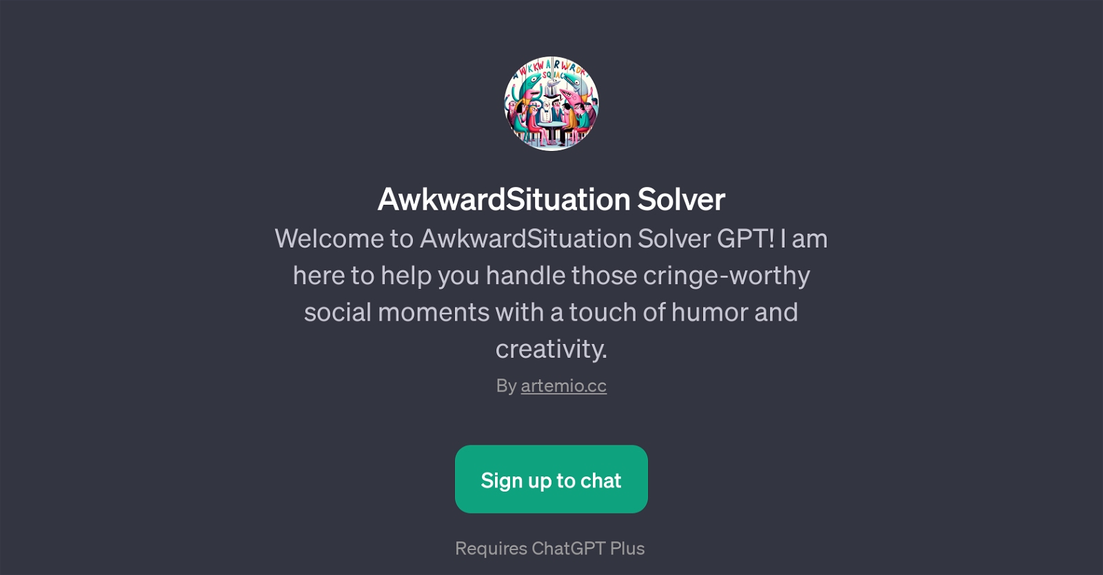 AwkwardSituation Solver GPT image