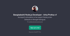 Bangladeshii Node.js Developer - Arka Prottoy v1