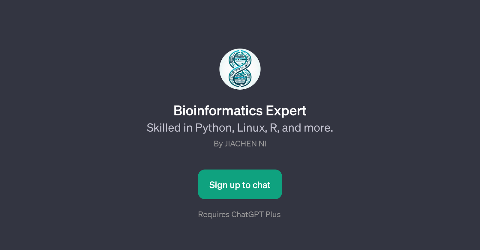 Bioinformatics Expert image