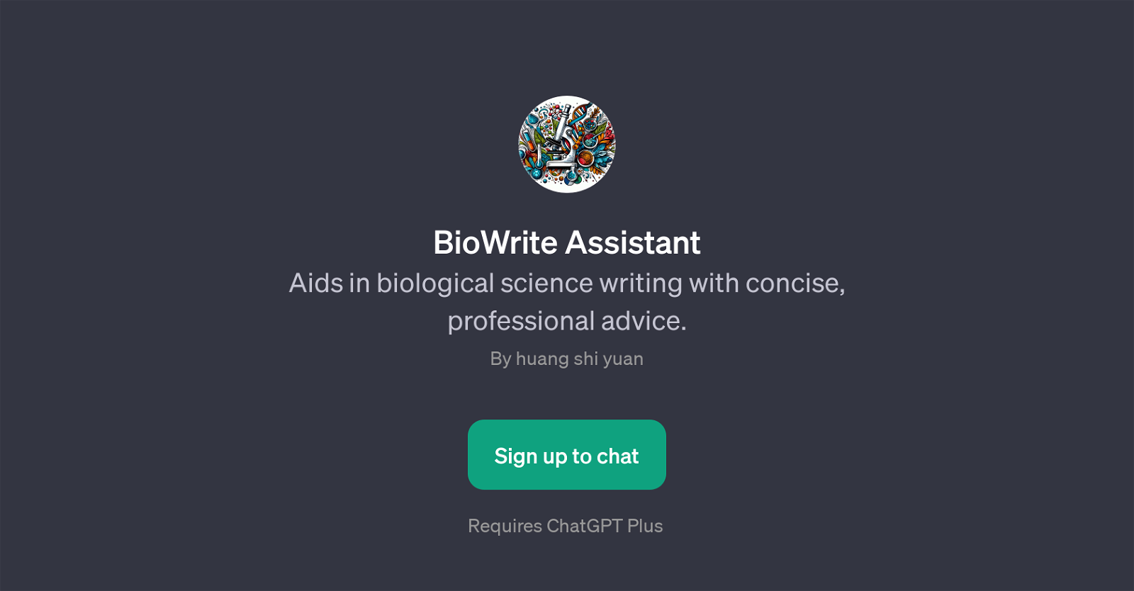 BioWrite Assistant image