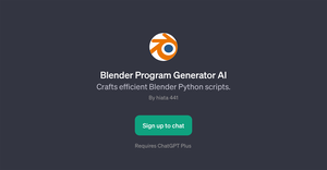 Blender Program Generator AI