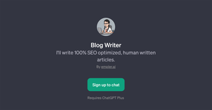 Blog Writer