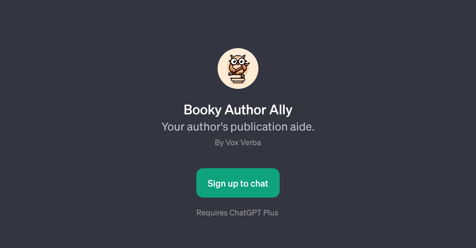 Booky Author Ally image