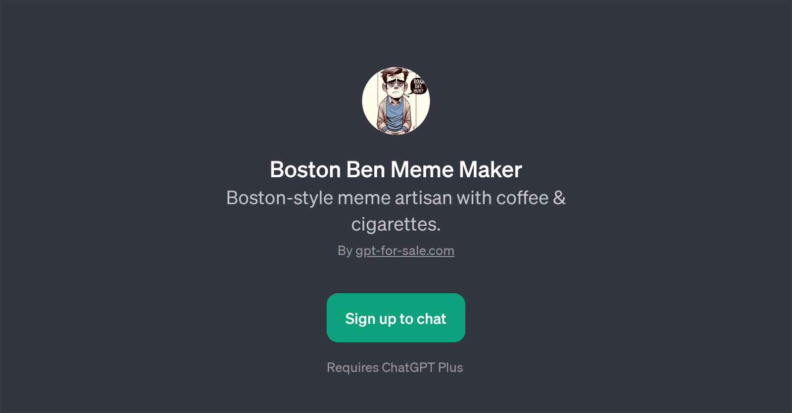 Boston Ben Meme Maker image