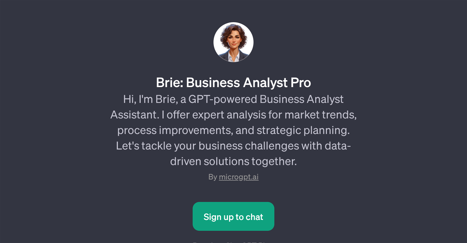 Brie: Business Analyst Pro image