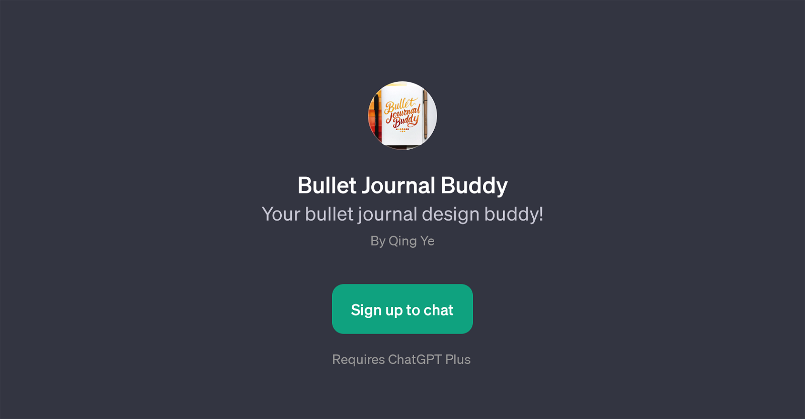 Bullet Journal Buddy image