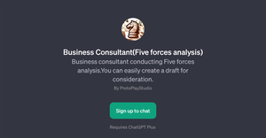 Business Consultant(Five forces analysis)