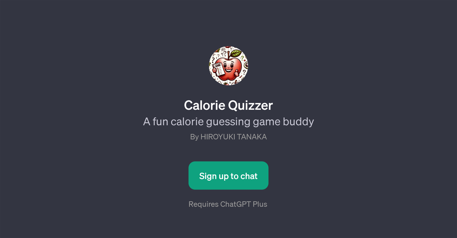 Calorie Quizzer image