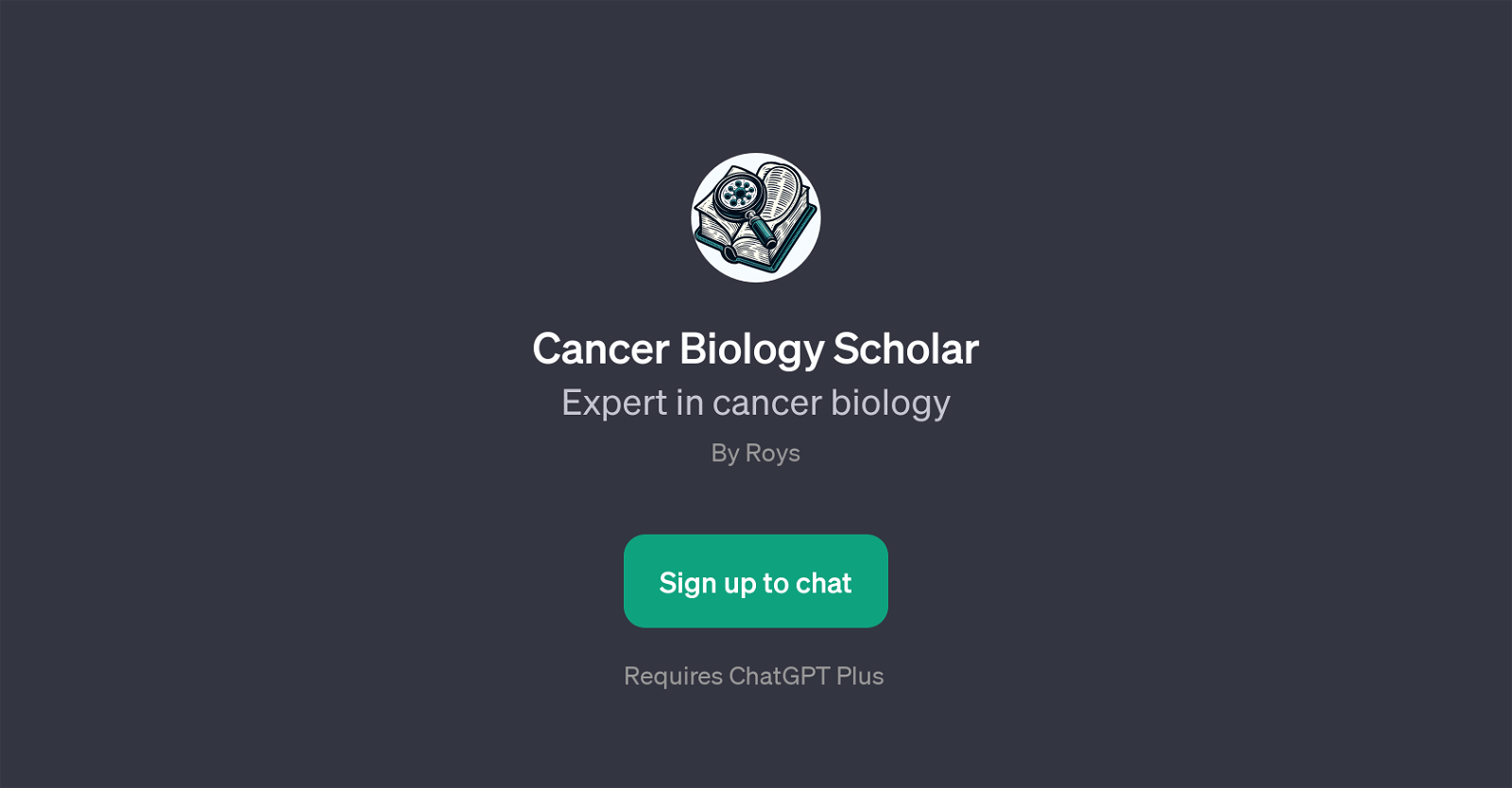 Cancer Biology Scholar image