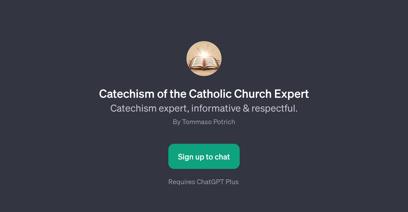 Catechism of the Catholic Church Expert image