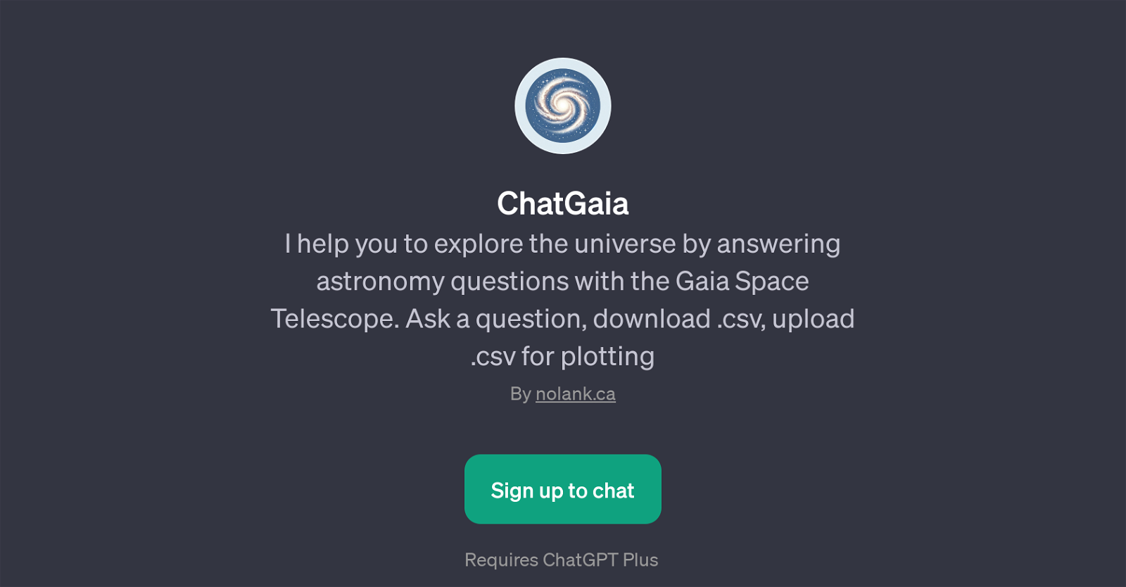 ChatGaia image