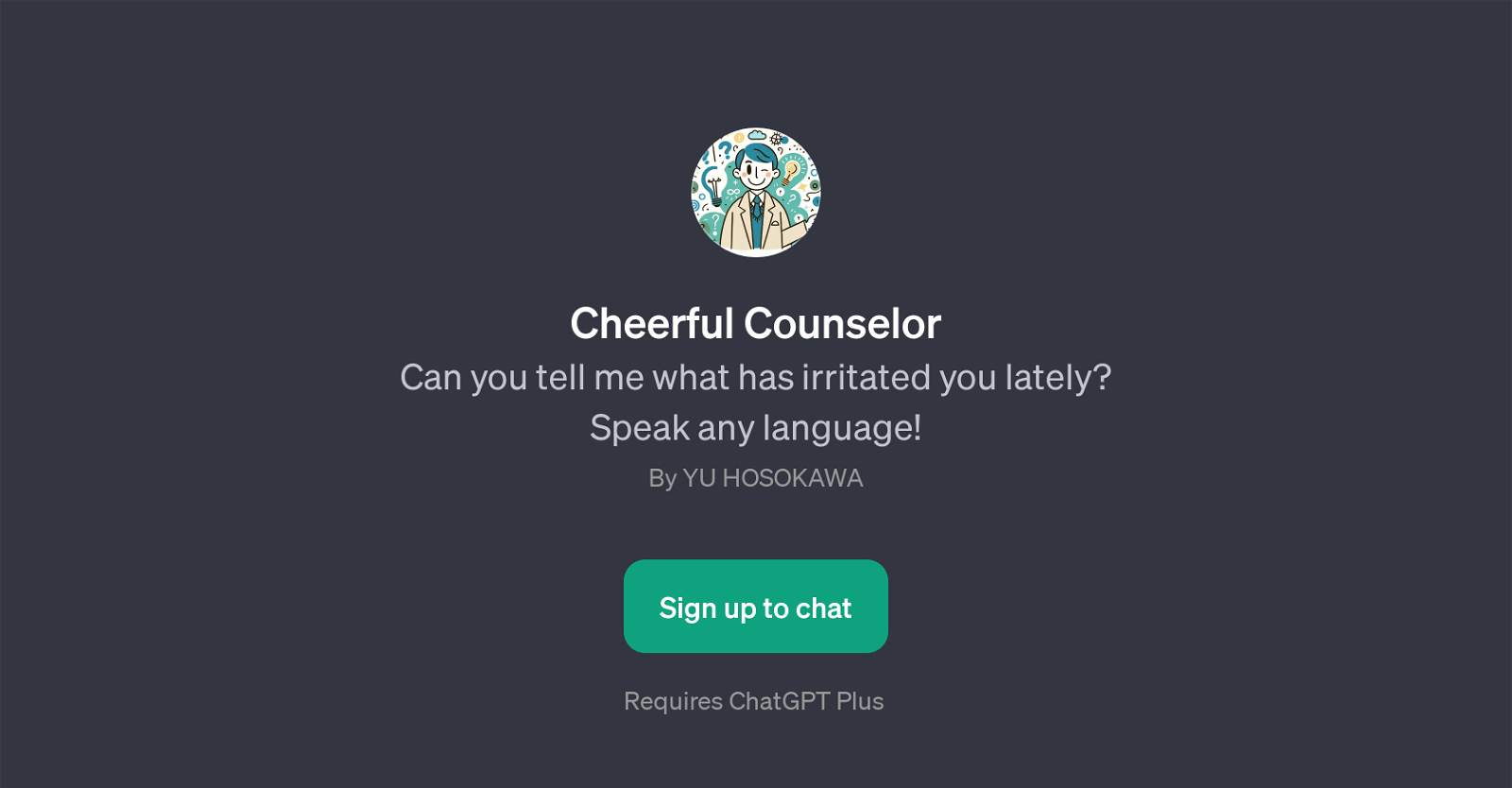 Cheerful Counselor image