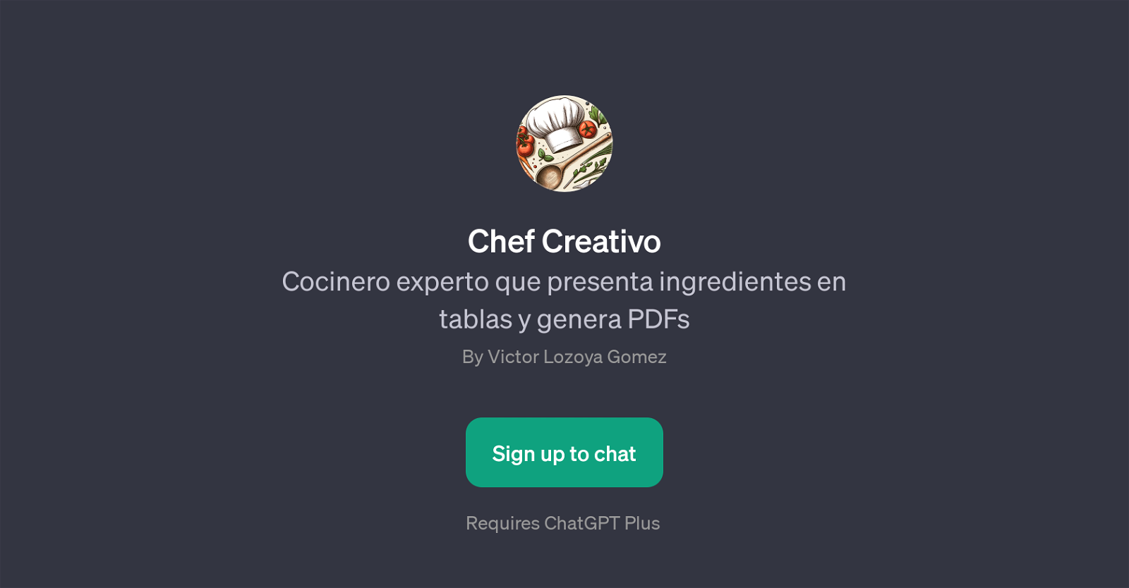 Chef Creativo image