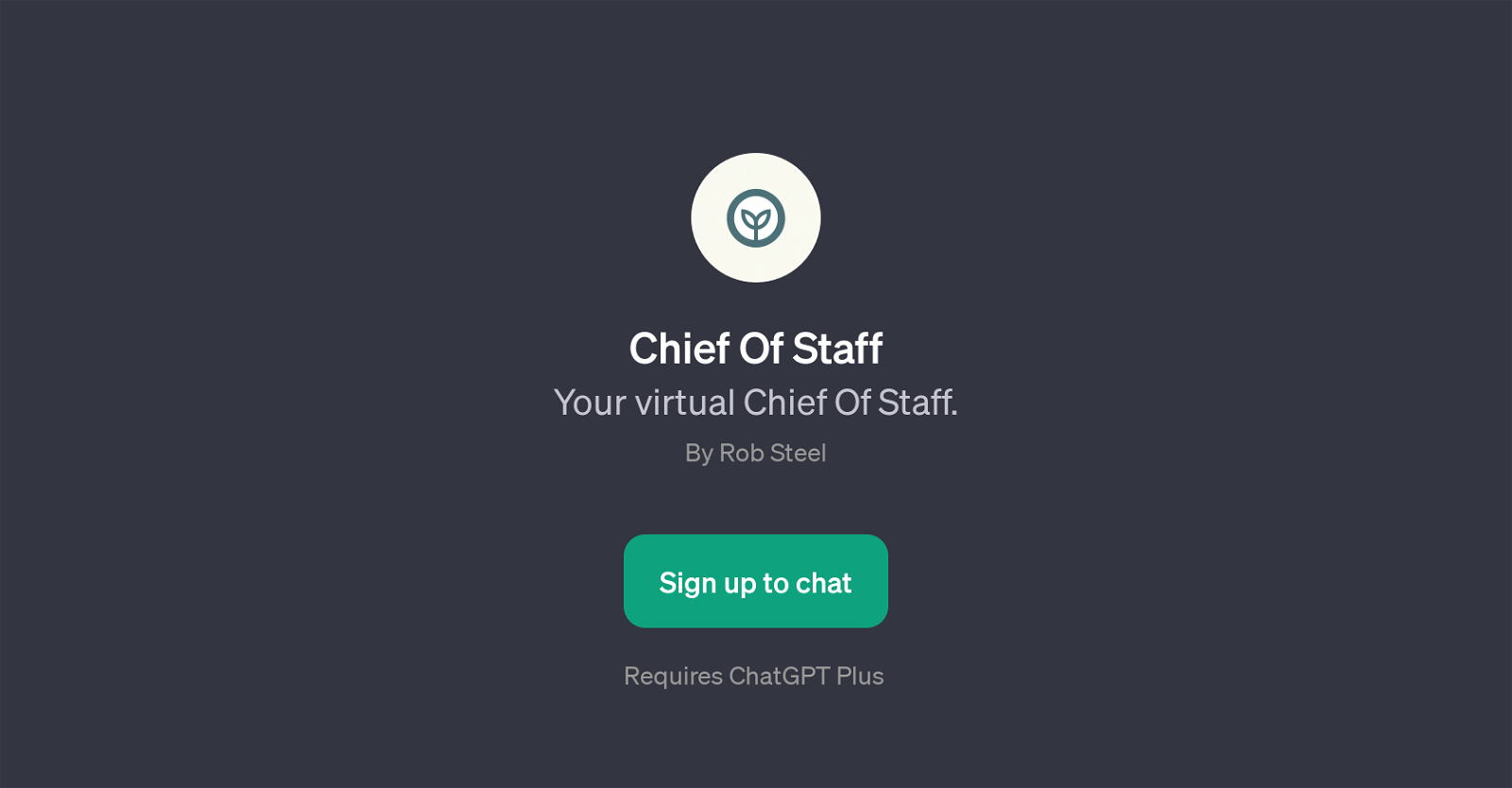 Chief Of Staff image