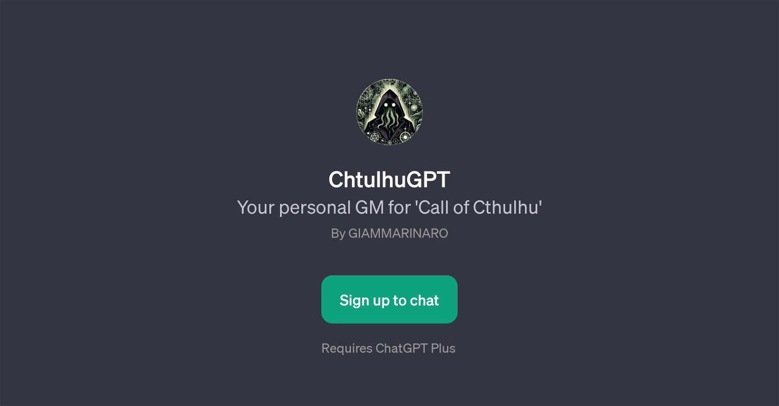 ChtulhuGPT image