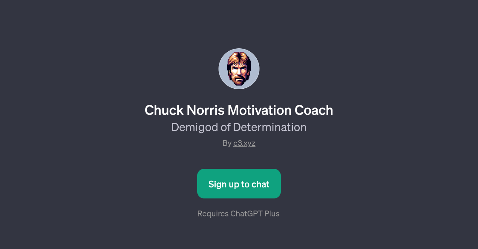 Chuck Norris Motivation Coach image