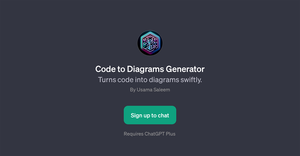 Code to Diagrams Generator