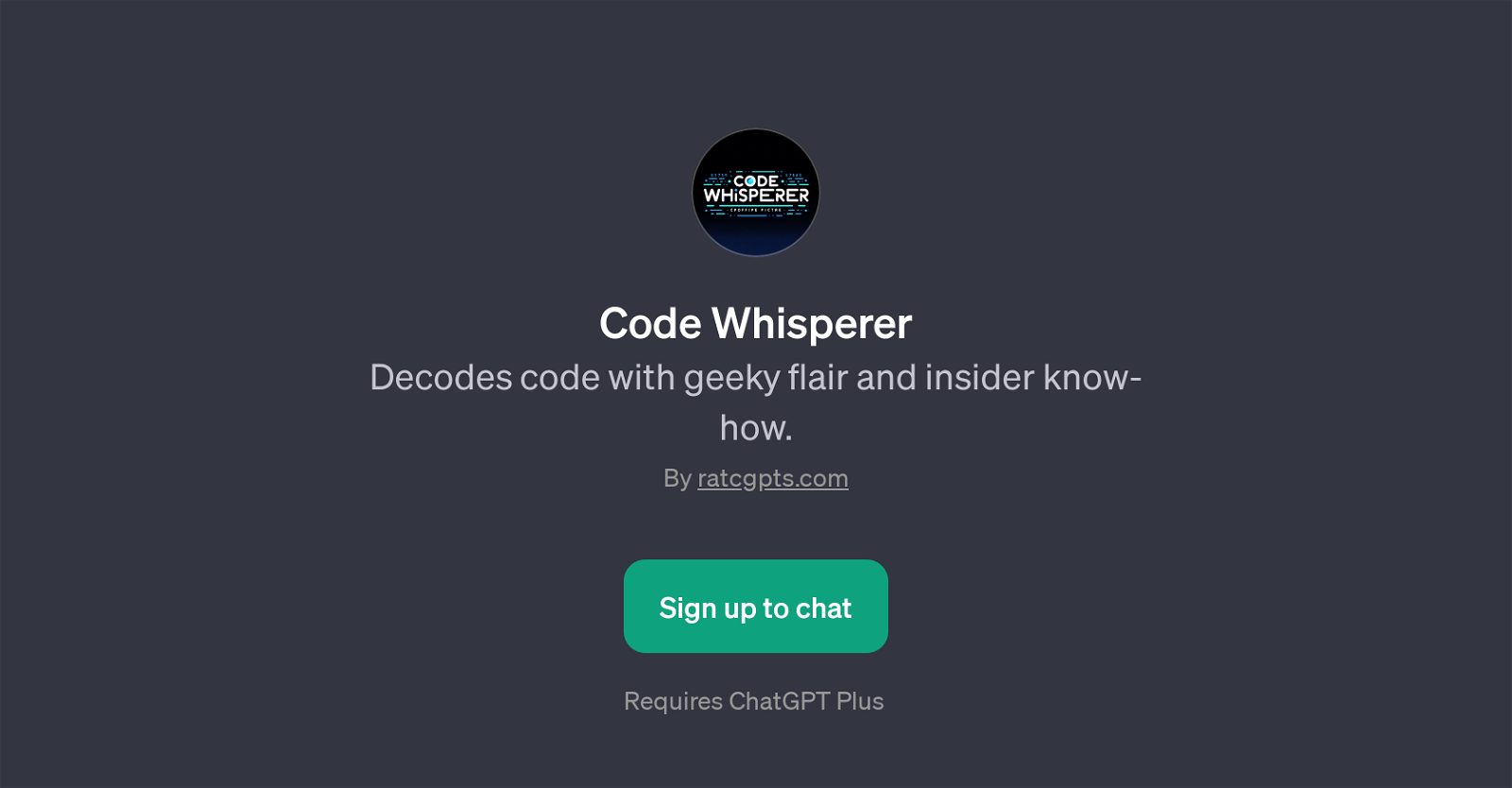 Code Whisperer image