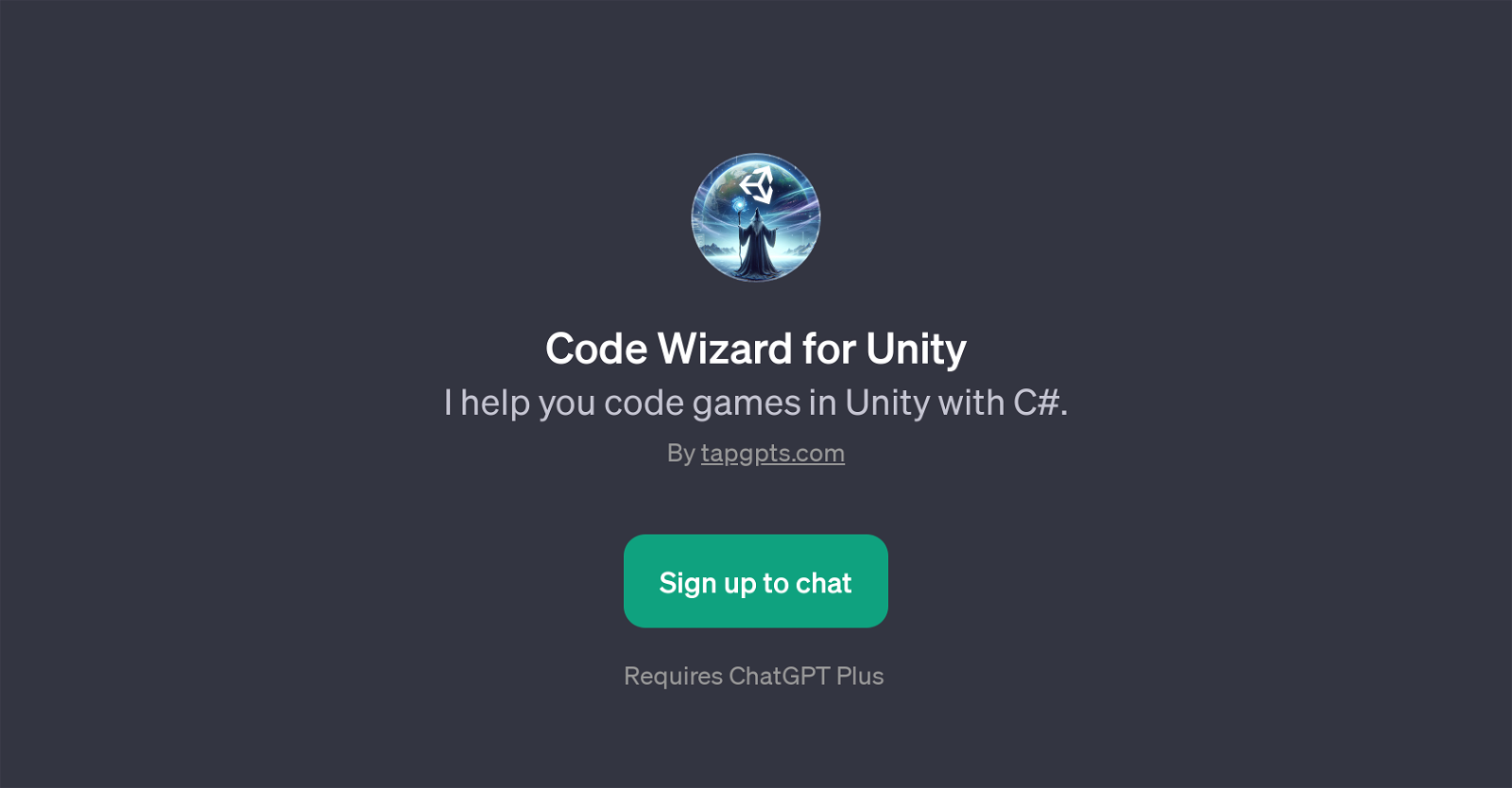 Code Wizard for Unity image