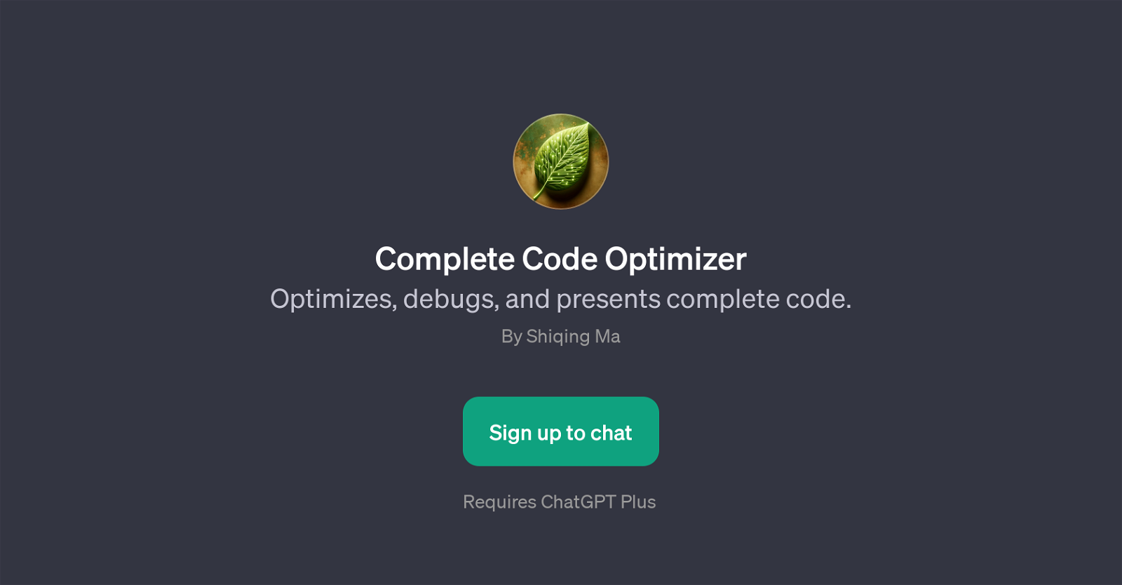 Complete Code Optimizer image