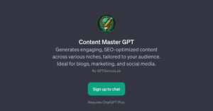 Content Master GPT