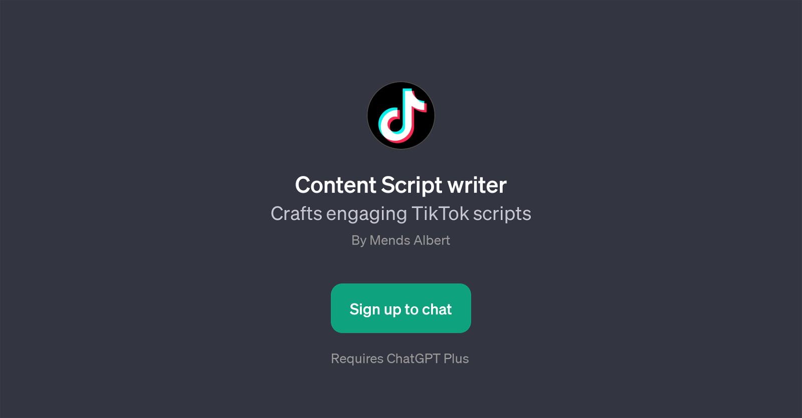 Content Script Writer image