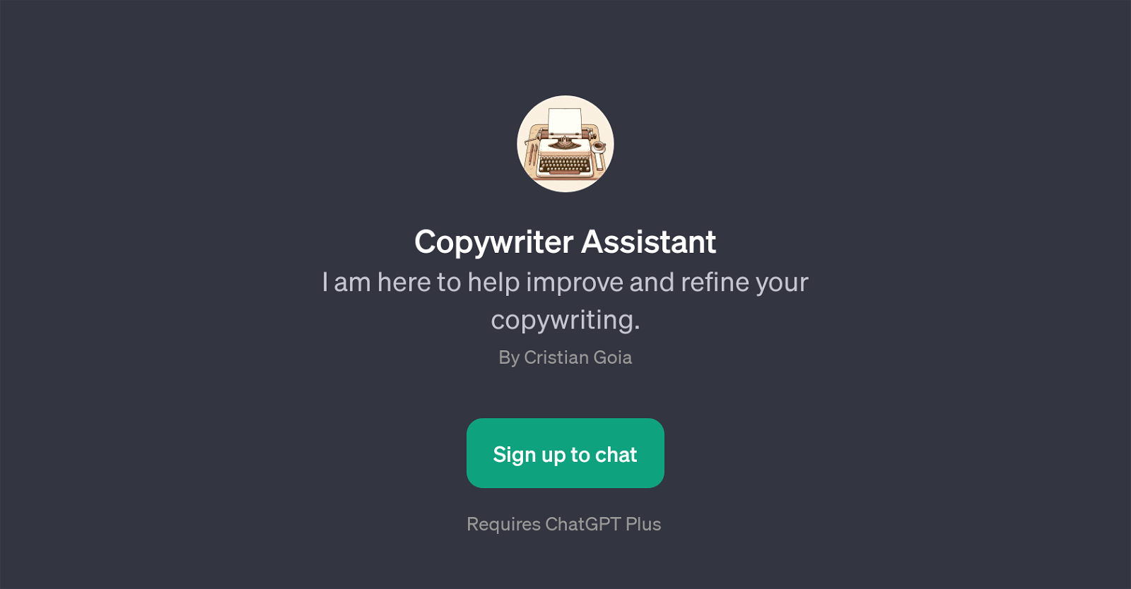 Copywriter Assistant image