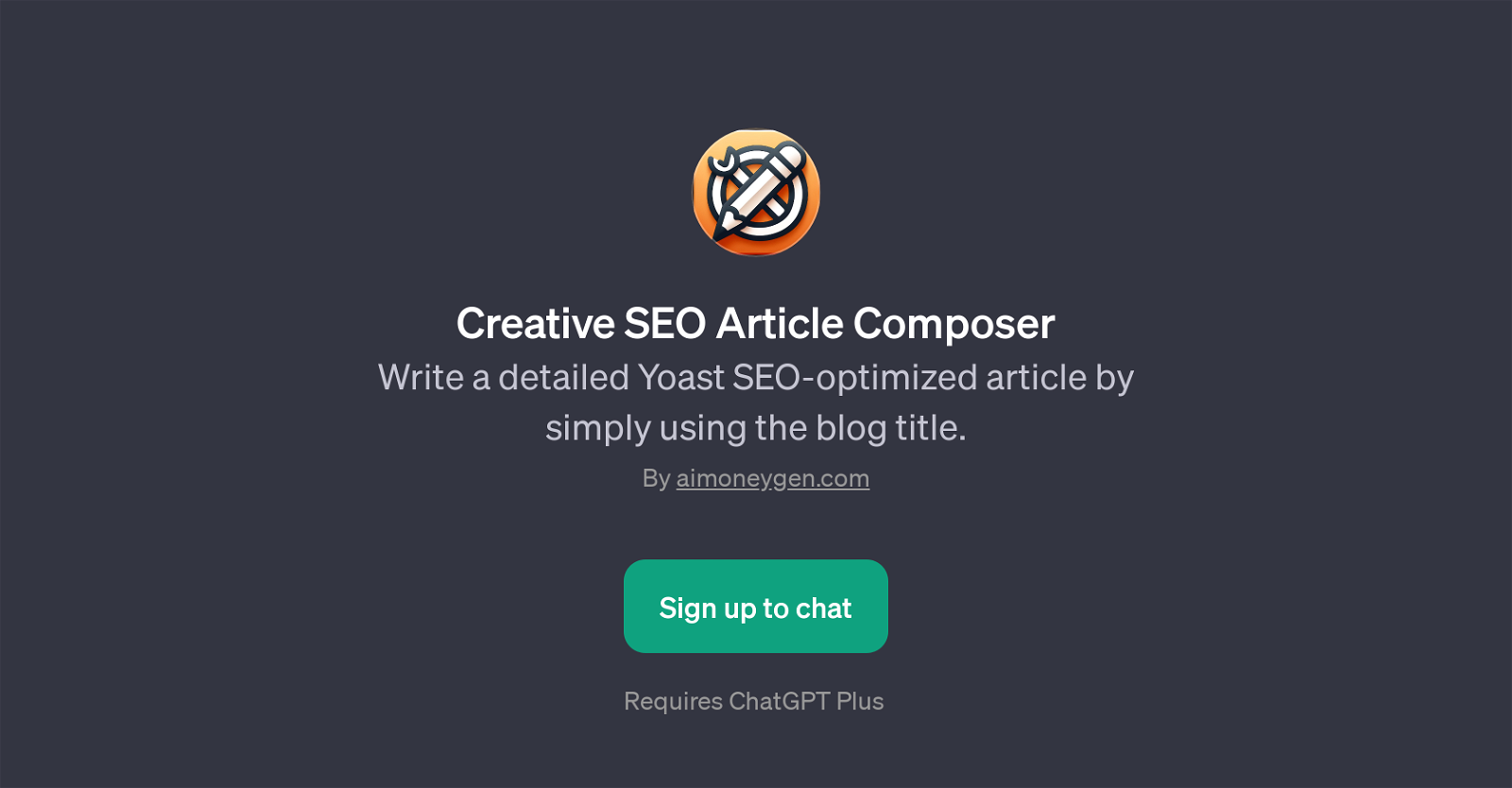 Creative SEO Article Composer image