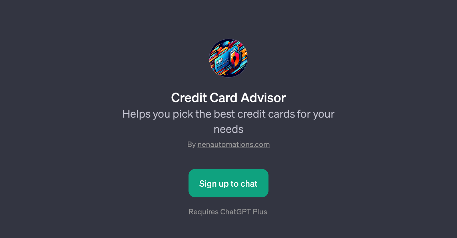 Credit Card Advisor image