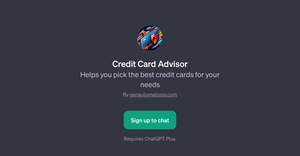 Credit Card Advisor