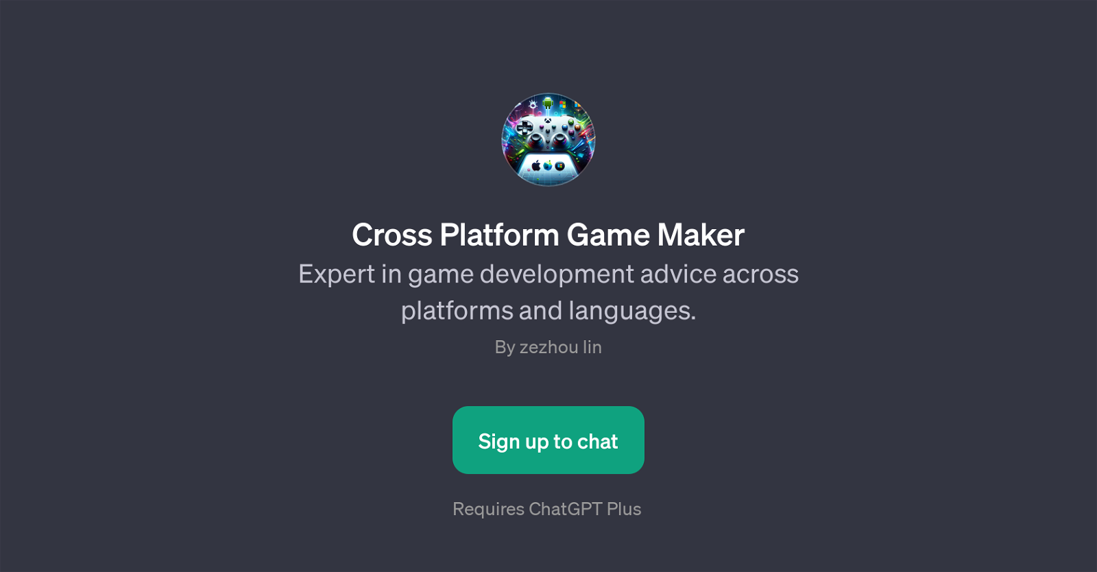 Cross Platform Game Maker image