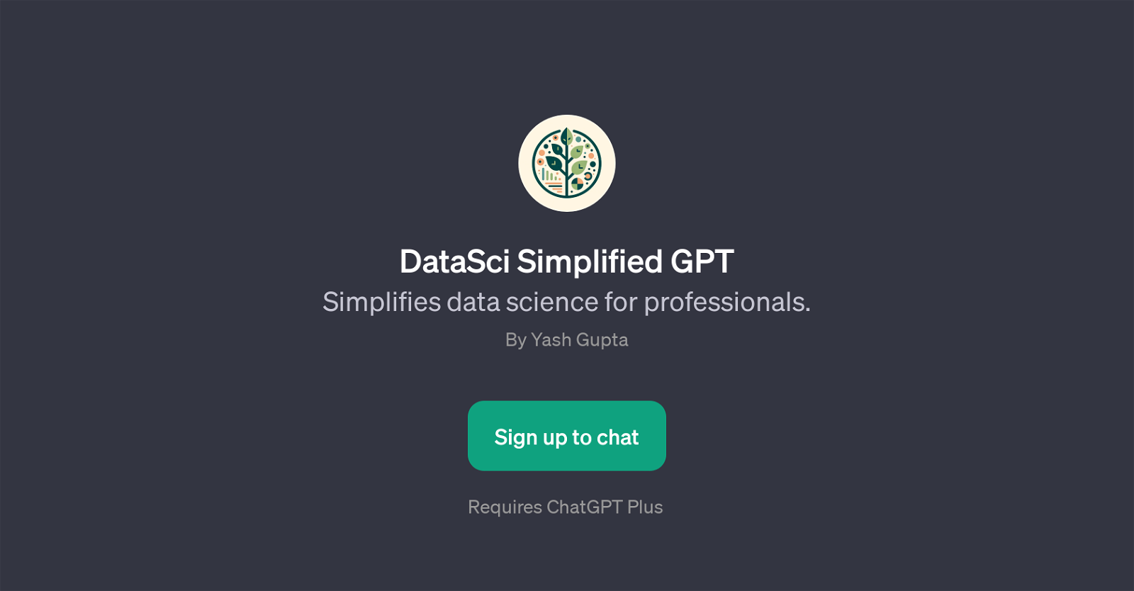 DataSci Simplified GPT image