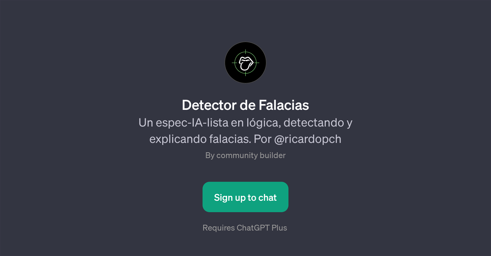 Detector de Falacias image