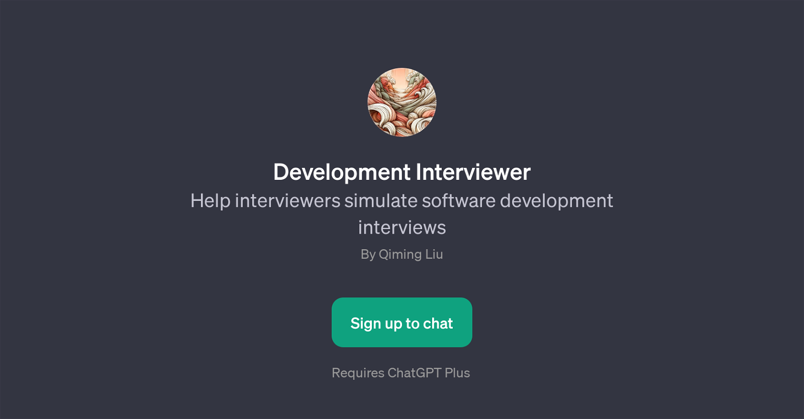 Development Interviewer image