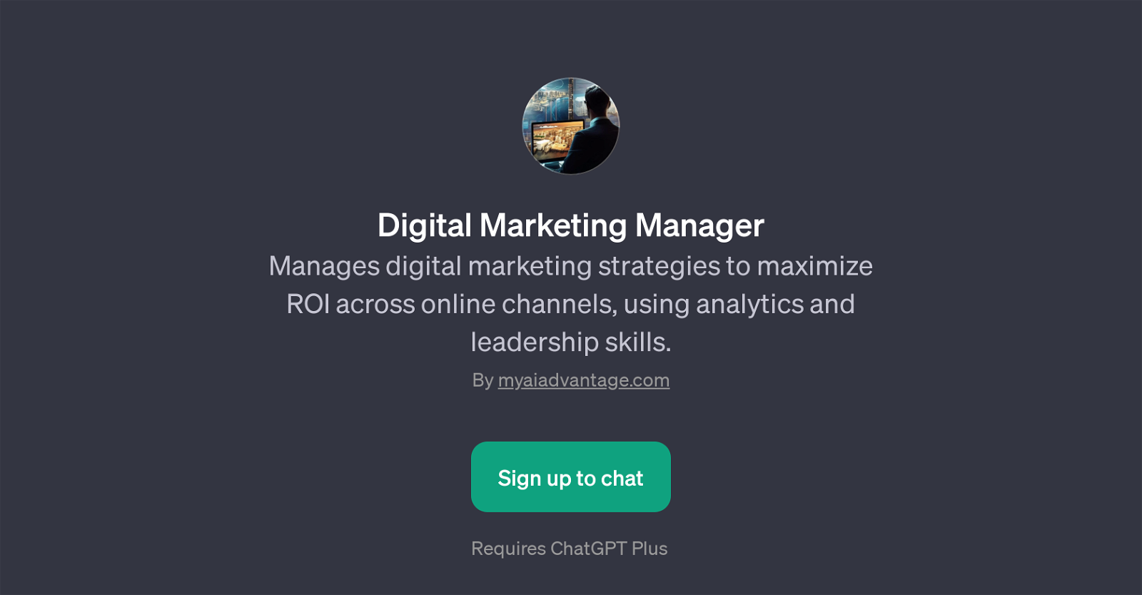 Digital Marketing Manager GPT image