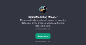 Digital Marketing Manager GPT