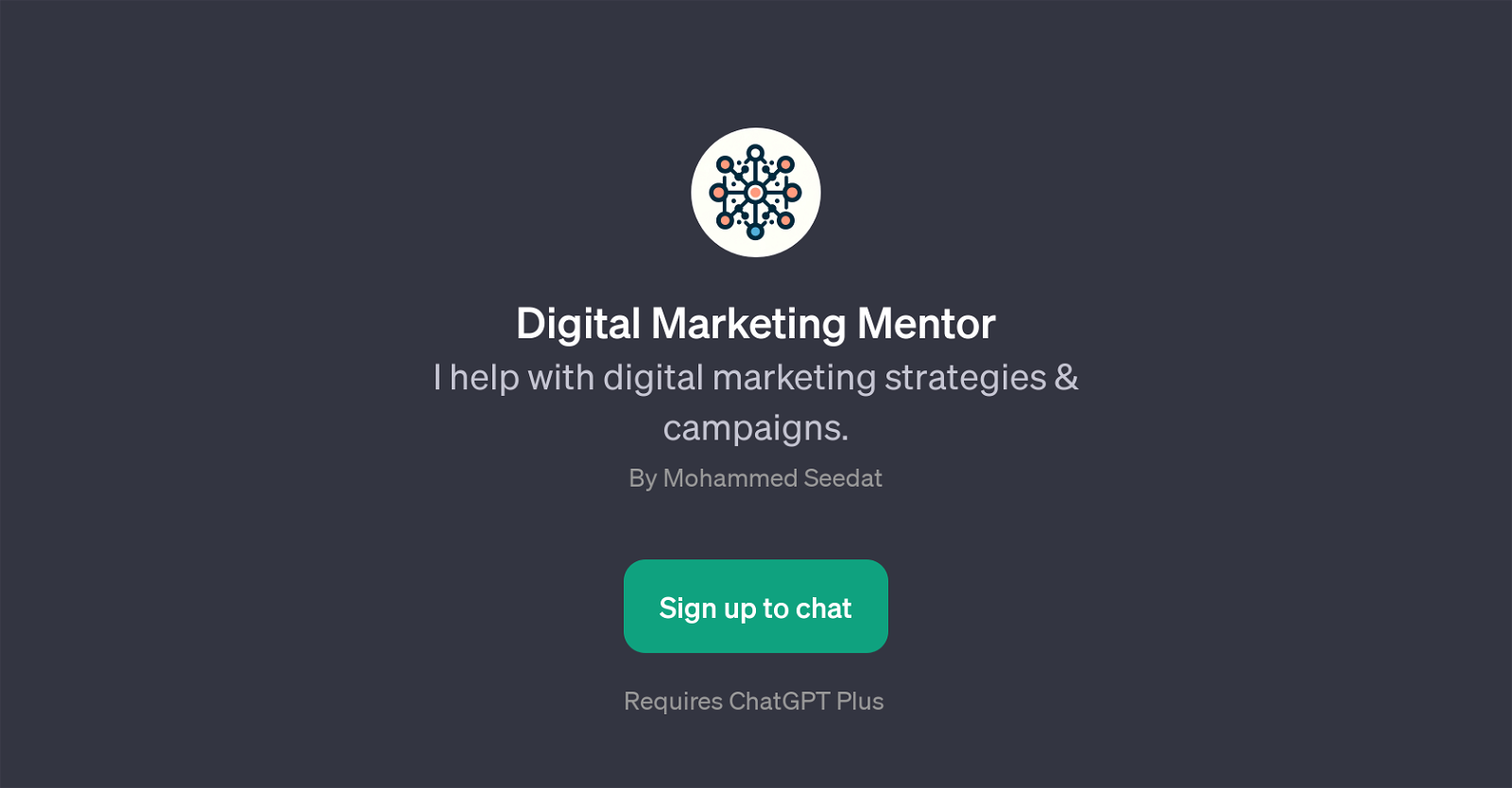 Digital Marketing Mentor image